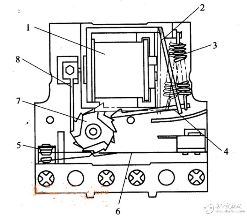 步进继电器电子原理图