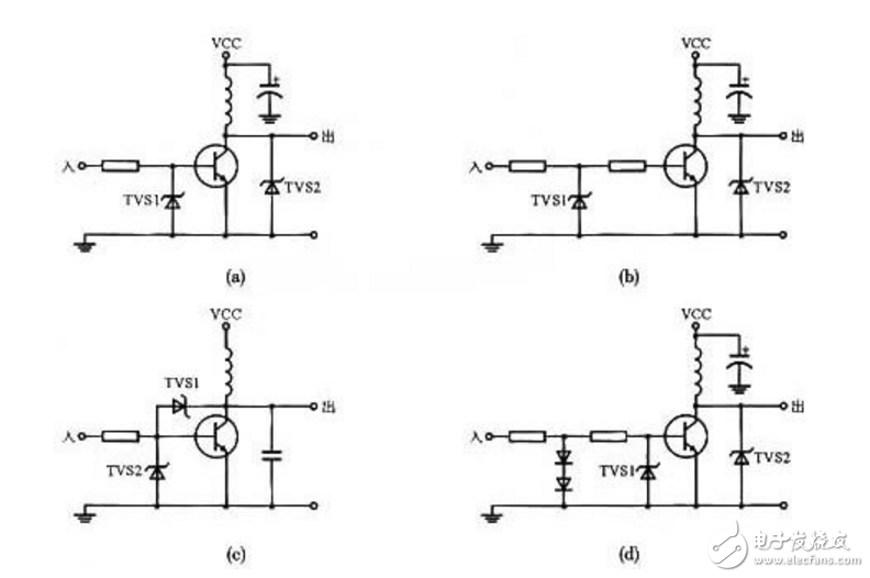 tvs二极管应用电路