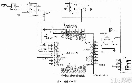 基于MSP430单片机的无线信号采集系统