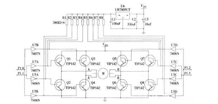 步进电机驱动电路图大全