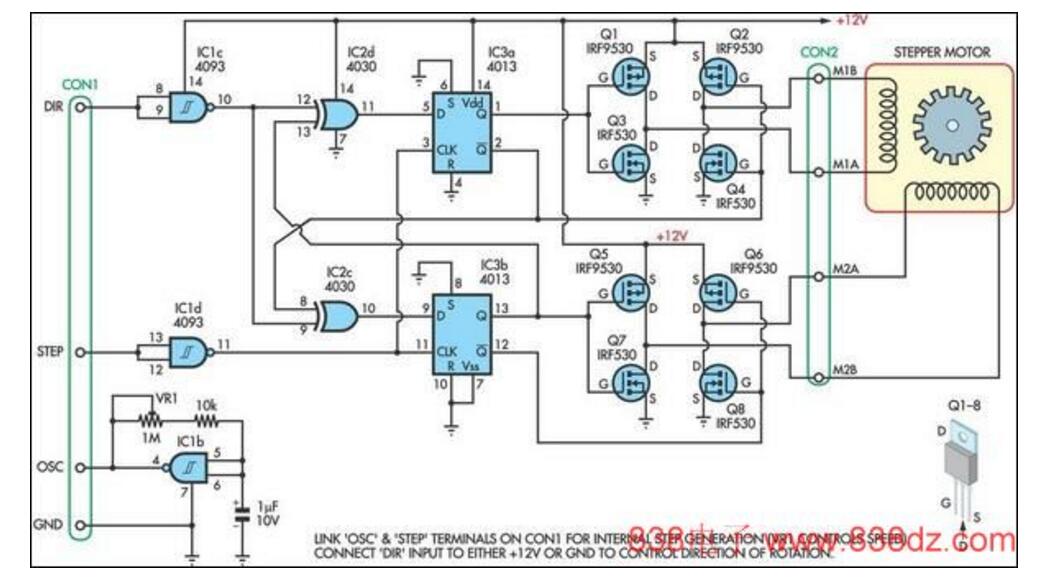 步进电机驱动电路图大全