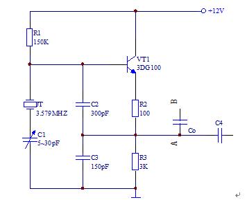 三款晶体管载波振荡电路详解