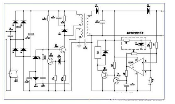 电源适配器自动断电控制电路