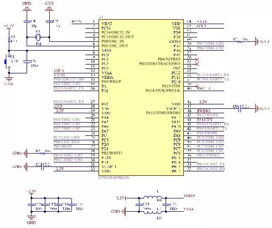 stm32学习——两轮平衡小车之硬件设计