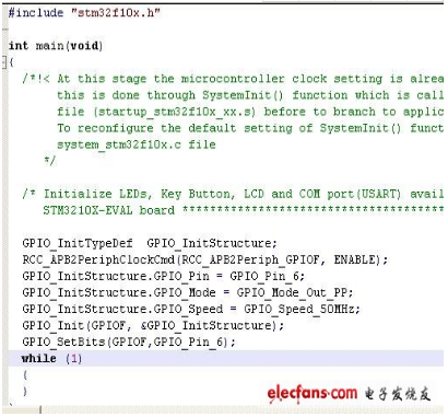 stm32固件库3.3版本在stm3210e-eval开发板上的移植