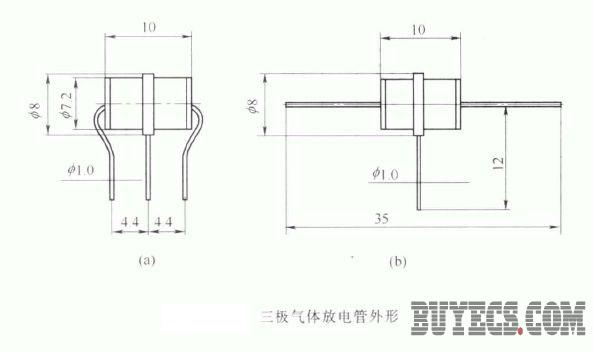 简要分析三极气体放电管