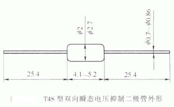 T4S 型双向瞬态电压抑制二极管