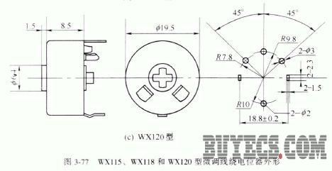 简析单圈微调线绕电位器