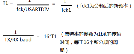 stm32中如何计算波特率