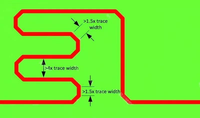 PCB走线角度选择到底该不该90°？