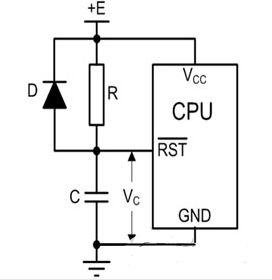 单片机上电复位电路图大全