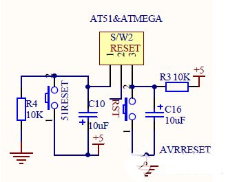 单片机上电复位电路图大全