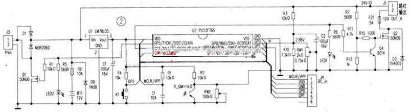 12v太阳能充电电路图大全