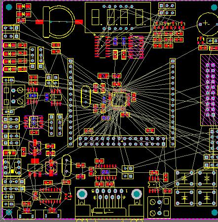 如何画双层pcb板_PCB双层板的布线原则