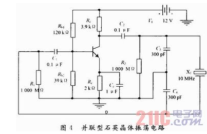 石英晶体振荡器仿真电路设计