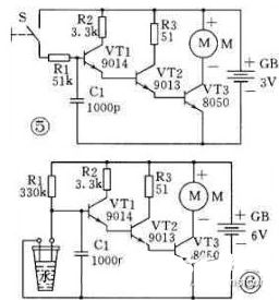 9014三级管开关电路图大全