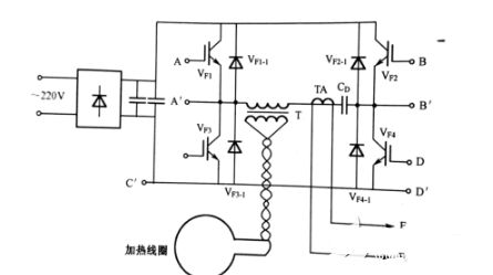 220v感应加热电路图大全