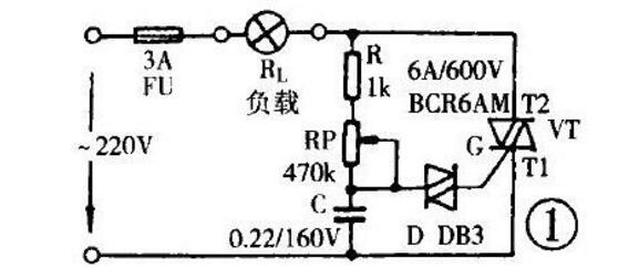 双向可控硅触发电路图大全