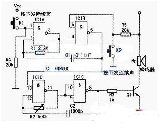 多谐振荡器电路图大全