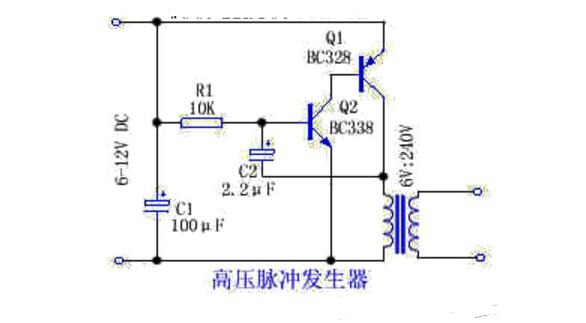 高压脉冲发生器电路图大全