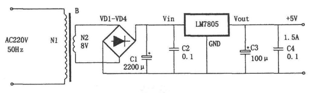 直流稳压电源电路图分享