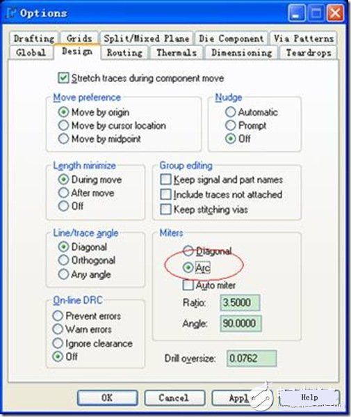 PowerPCB中如何设置板框倒角？