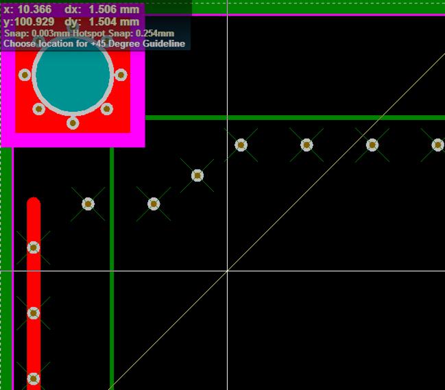 PCB设计交叉选择元件布局