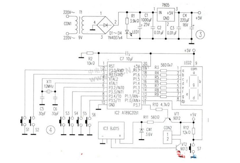 pcb印制板还原电路图案例