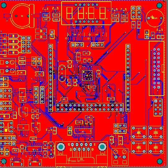 如何画双层PCB板？