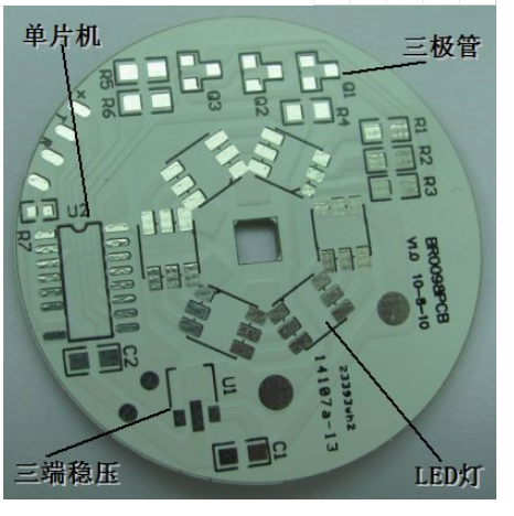 51单片机+PWM控制渐变七彩灯C51程序