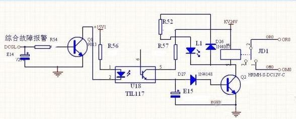 继电器保护电路设计