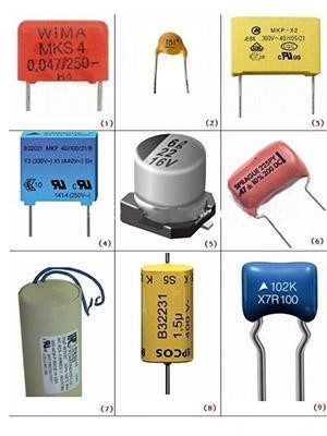 基础知识：各种电容器的识别