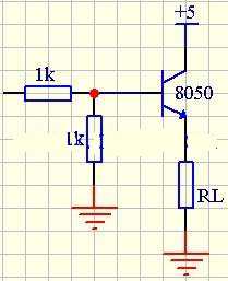 8050三级管开关电路图