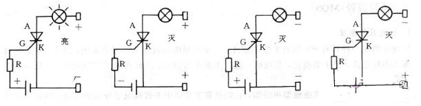 单向可控硅充电电路图