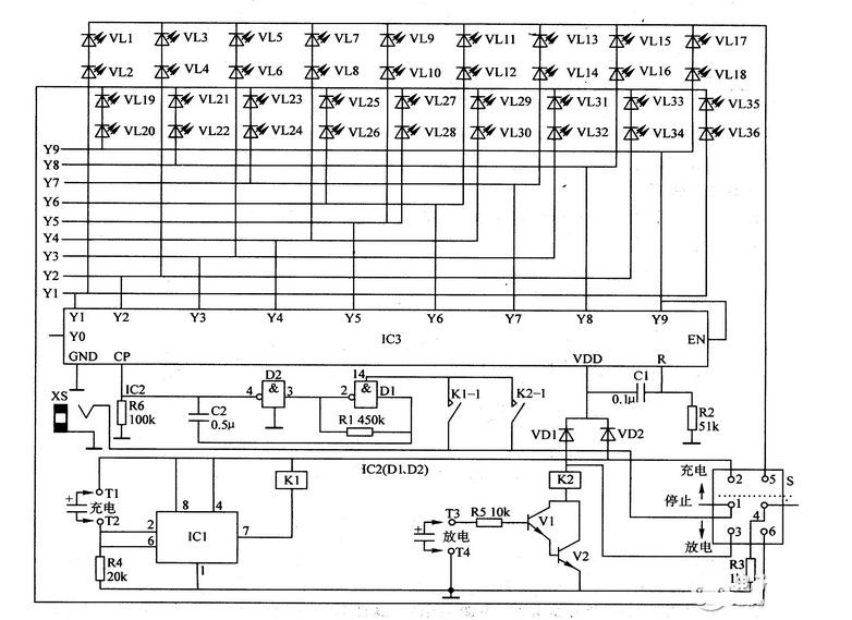 LM3914工作原理及电路接线的应用