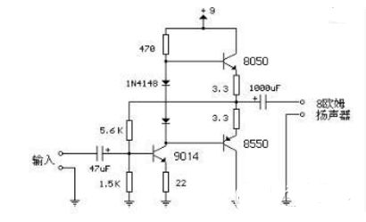 8550三级管开关电路图大全