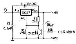 利用LM317制作简易电源设计电路