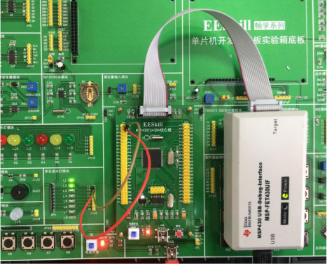 畅学多功能实验箱 MSP430F5438 RTC 操作实验