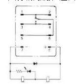 8脚继电器的接线方法图