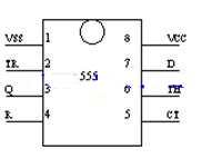 NE555芯片引脚功能图