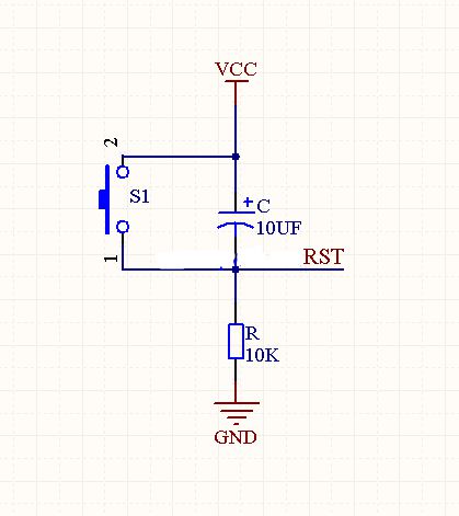 简析单片机按键复位电路原理