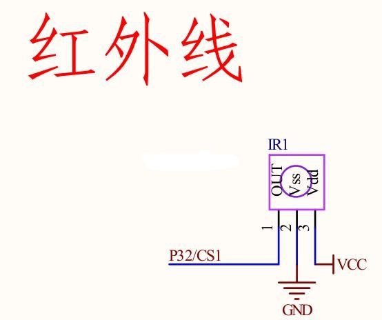 单片机红外显示实验及原理图分析