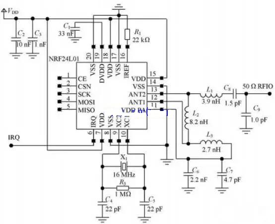 NFC无线通信系统电路设计图解