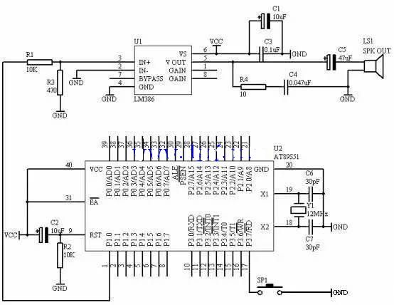 用51单片机做发声小玩意及程序