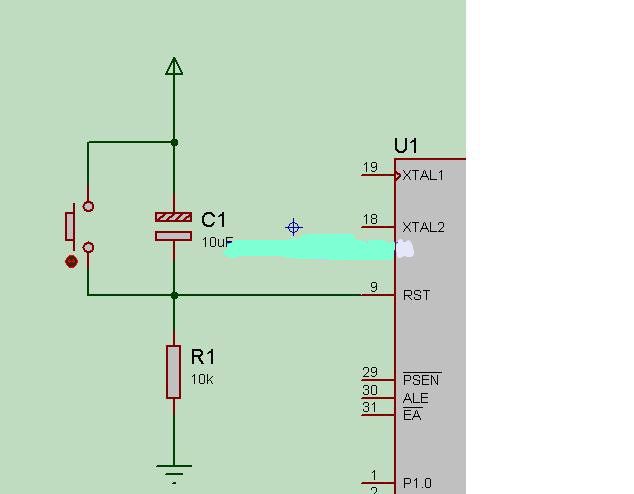 51单片机最小系统原理图和pcb