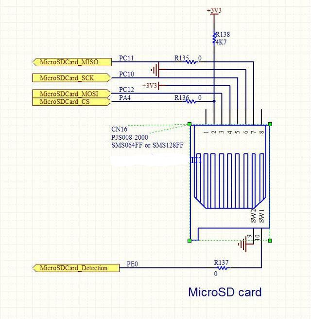 sd卡与单片机接口电路