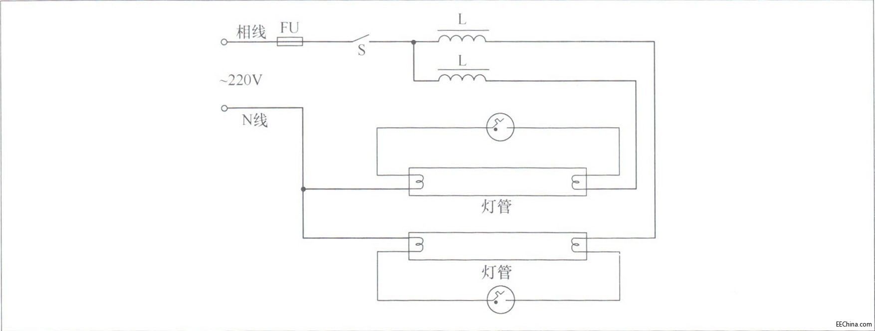 十种常见照明电路的介绍