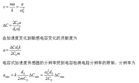 MEMS加速度传感器的原理与构造介绍