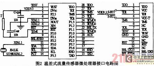 基于MSP430F2132的温差式原油流量传感器设计