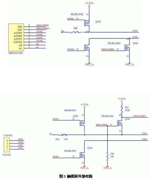 ARM7202触摸屏接口设计方案